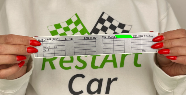 VIN# Number Code Plate Door jam Sticker Label For JEEP All Models Europe Version