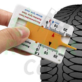 Car Tyre Tread Depth Gauge Meter Measurer Tool for Tyres