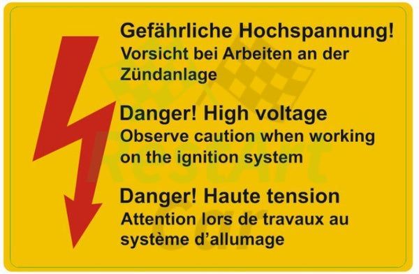 Danger! High voltage Sticker - Sticker