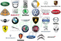 List of EUROPEAN Car BRANDS Symbols Logos Decal Set - Decal 