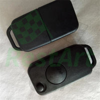 Uncut Flip Remote Key Shell 1 Button For For Mercedes-Benz 