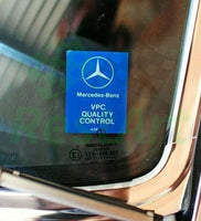 VPC QUALITY CONTROL Mercedes-Benz Label Sticker for 
